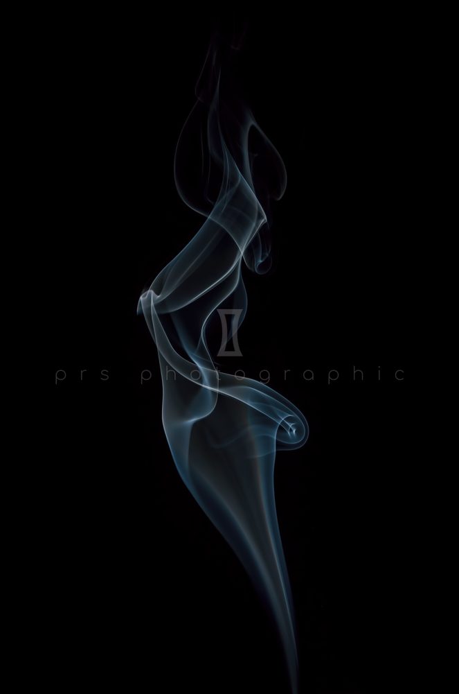 Original image of smoke before colouring